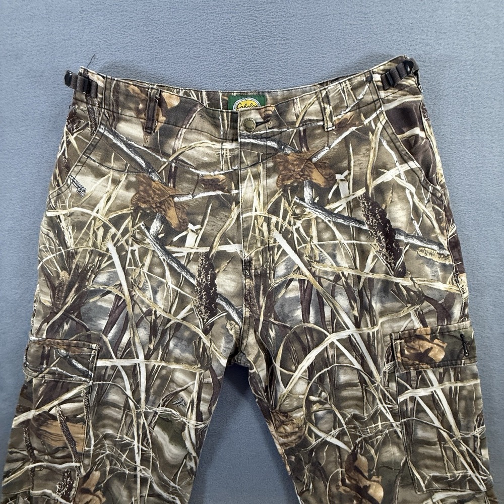 Cabelas‎ Camo Pants Mens 36 Dry Real Tree Lined Hunting - Picture 3 of 6